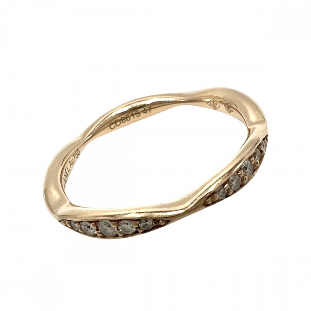 CHANEL Gold Diamond Eternity Ring